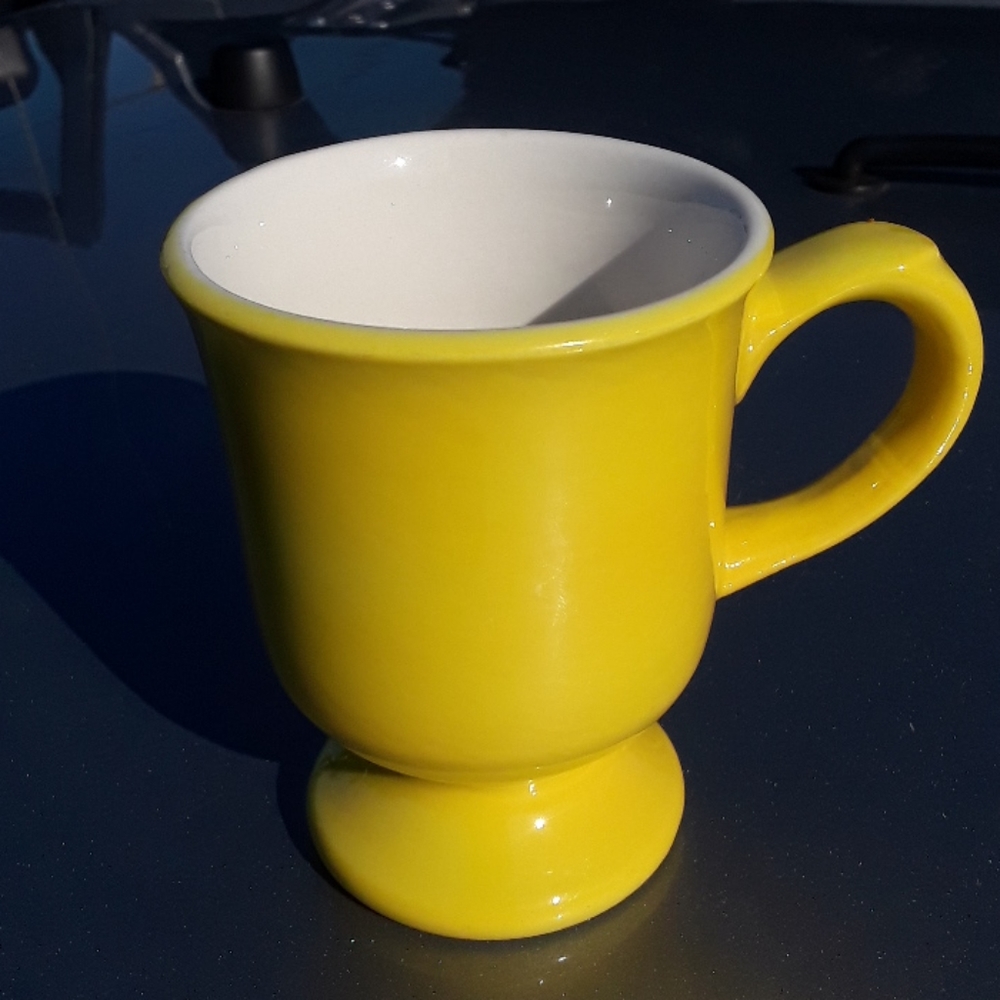Shenango China Pedestal Coffee Mug